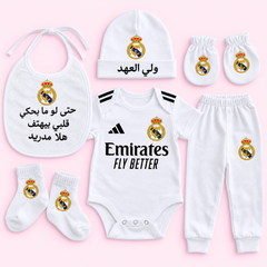 Customized Real Madrid FC Baby Set 1