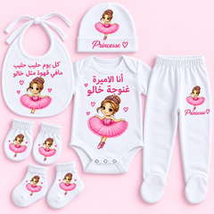 Customized Princess Baby Set